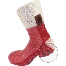 Buddha Socks Värmande Ullstrumpor - Röd