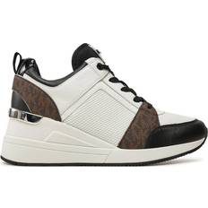 Michael Kors Georgie Trainer Sneakers - Brown Multi