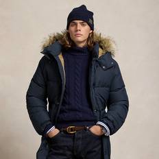 Polo Ralph Lauren Coats Polo Ralph Lauren The Wainwright Faux-Fur Down Coat - Navy