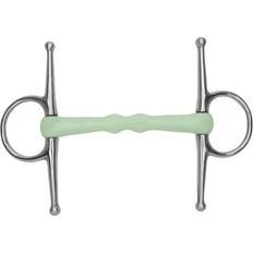 Bits Shires Equikind Mullen Full Cheek Snaffle - Pale Green