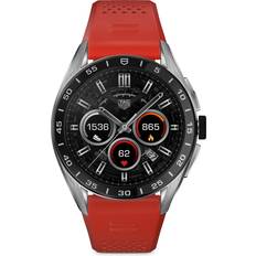 Watch Straps Tag Heuer Connected Calibre E4 Band, 45mm Red