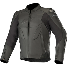 Men Motorcycle Jackets Alpinestars caliber leather motorcycle jacket black Man