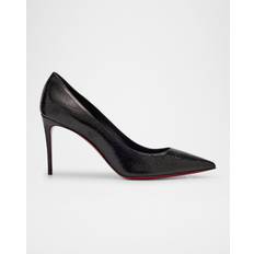 Christian Louboutin Red Heels & Pumps Christian Louboutin Red Sole Leather Pumps - Black