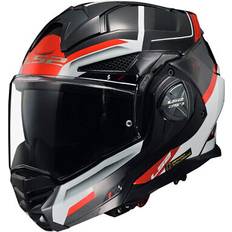 LS2 Advant X Adventurehjälm Spectrum - Svart Vit Röd