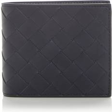 Bottega Veneta Intrecciato Leather Bifold Wallet - Gray