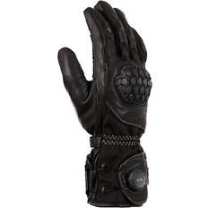 Knox zero leather motorcycle gloves waterproof, carbon fibre, boa closure