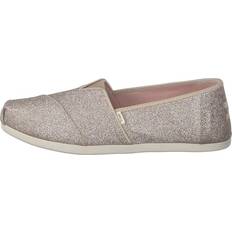 Goud - Vrouw Loafers Toms Champagne Glitter Wm Alpr Esp - Goud/Beige/Bruin