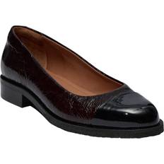 Sko A7018 - Black Patent/Mogano Naplack