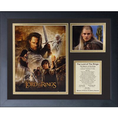 Framed Art Legends Never Die The Lord of the Rings III Print 12.5 H x 15.5 W x 1.0 D Framed Art