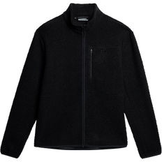 J.Lindeberg Men Outerwear J.Lindeberg Peter Pile Jacket - Black