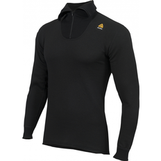 Aclima HotWool 230 g Polo Zip - Jet Black