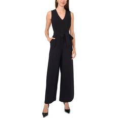 Paillettes Combinaisons Vince Camuto V Neck Wide Leg Jumpsuit