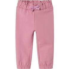 Blumen Kinderbekleidung Name It Hosen - Mauve Orchid