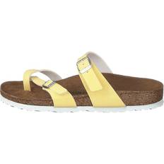 Birkenstock Mayari Vegan Regular Sunkissed Vanilla - Gul/Brun