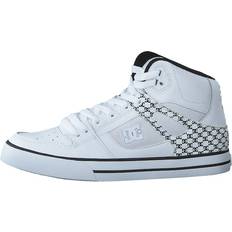 DC Shoes Pure High-top Wc Sneakers - White/Black Monogram