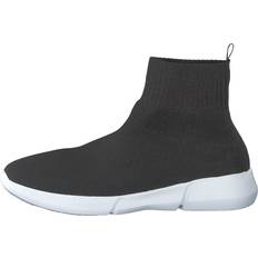 Boots Bianco Knit Hightop Exp18 - Black