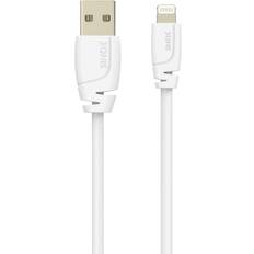 Apple lightning usb kabel 2 meter Sinox Pro USB-A Til Lightning Kabel 2m Hvid