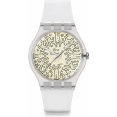 Swatch Watches Swatch Unisexuhr 2410 BREAK FREE SO29Z145 transparent