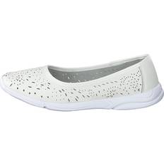 Loafers Soft Comfort Flade Sko Slip-On - Hvid