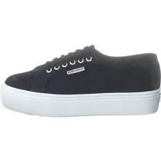 Superga Skor Superga Suew Blue Deep Sneakers - Blå