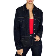 Good American Outerwear Good American Women's Committed to Fit Denim Jacket - Indigo