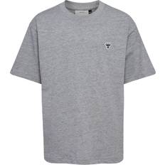 Hummel Jr Bee Loose S/S T-shirt - Grey Melange (229773-2006)