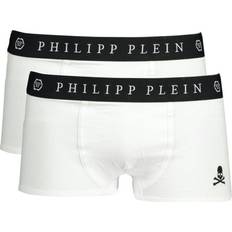 Philipp Plein Underwear Philipp Plein Elasticized Boxers - White Cotton