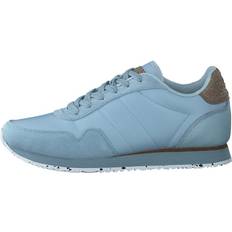 Woden Nora Iii Leather Sneakers - Ice Blue