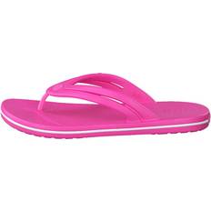 Crocs Rosa Infradito Crocs Crocband Flip W Sandaler - Electric Pink