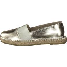 Mujer Oxford Emma 493-1500 Gold Slip-On Shoes - Guld/Beige/Brun