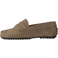 Herre Loafers Driving Loafer Flade Sko - Brun