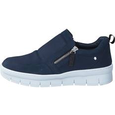 Sneakers Nude of Scandinavia Hilda White Sole Sneakers - Mohair Blue