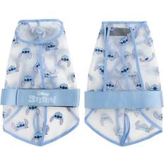 Stitch Blue Dog Raincoat Size S