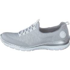 Transparent - Woman Trainers Rieker Clear Zapatos - Gris