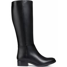 Geox Skor Geox D Felicity D Smo.Lea Shoes - Grå/Svart