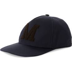 Moncler Men Caps Moncler Gabardine Baseball Cap - Navy Blue