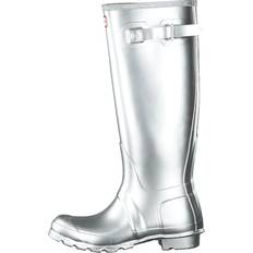 Sølv Støvler & Boots Hunter Women's Original Tall Shoes - Silver/Grå/Hvid