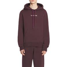 Lanvin Curb Snake Classic Hoodie - Burgundy