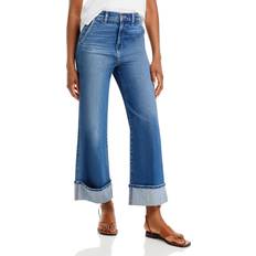 Joe's The Trixie High Rise Wide Leg Cuffed Jeans - First Bite