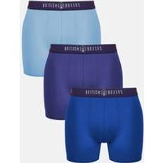 British Boxers Stretch Trunks - Dark Blue