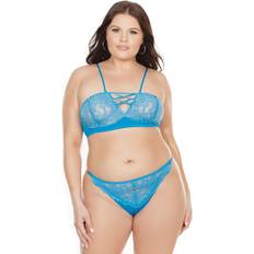 Women Lingerie Sets Diva Bra And Thong Set - Blue