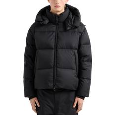 Emporio Armani Frakker Emporio Armani Herre Jakke med Aftagelig Hætte - Sort