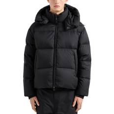 Emporio Armani Buitenkleding Emporio Armani Steppjacke Mit Zweiwege-Reißverschluss - Black