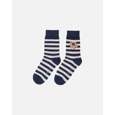 Marimekko Kasvaa Tasaraita Unikko - Navy