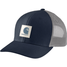 Carhartt Caps Carhartt Rugged Flex Twill Logo Patch Cap - Navy