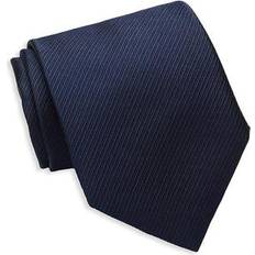 Poliestere Cravatte David Donahue Men's Corded Weave Silk Tie - Midnight