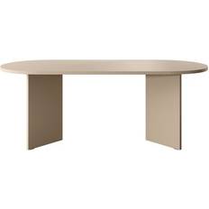 Möbel Selsey OVO Oval 90 x 204 cm Esstisch