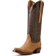 Ariat Arena Dirt Western Boots - Tan Roughout Toffee Crunch