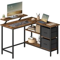 Ryster L-Shaped Computer Ebony Black
