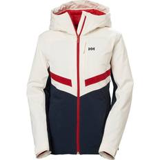 Beige - Skiën Jassen Helly Hansen Dames Ski-Jack Met Capuchon - Beige